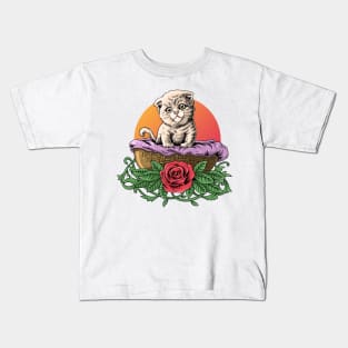 baby cat Kids T-Shirt